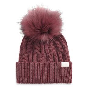 THE NORTH FACE Women's Oh Mega Fur Pom Wild Ginger Beanie
